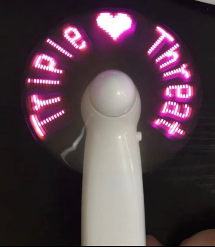 Triple Light Up Fan